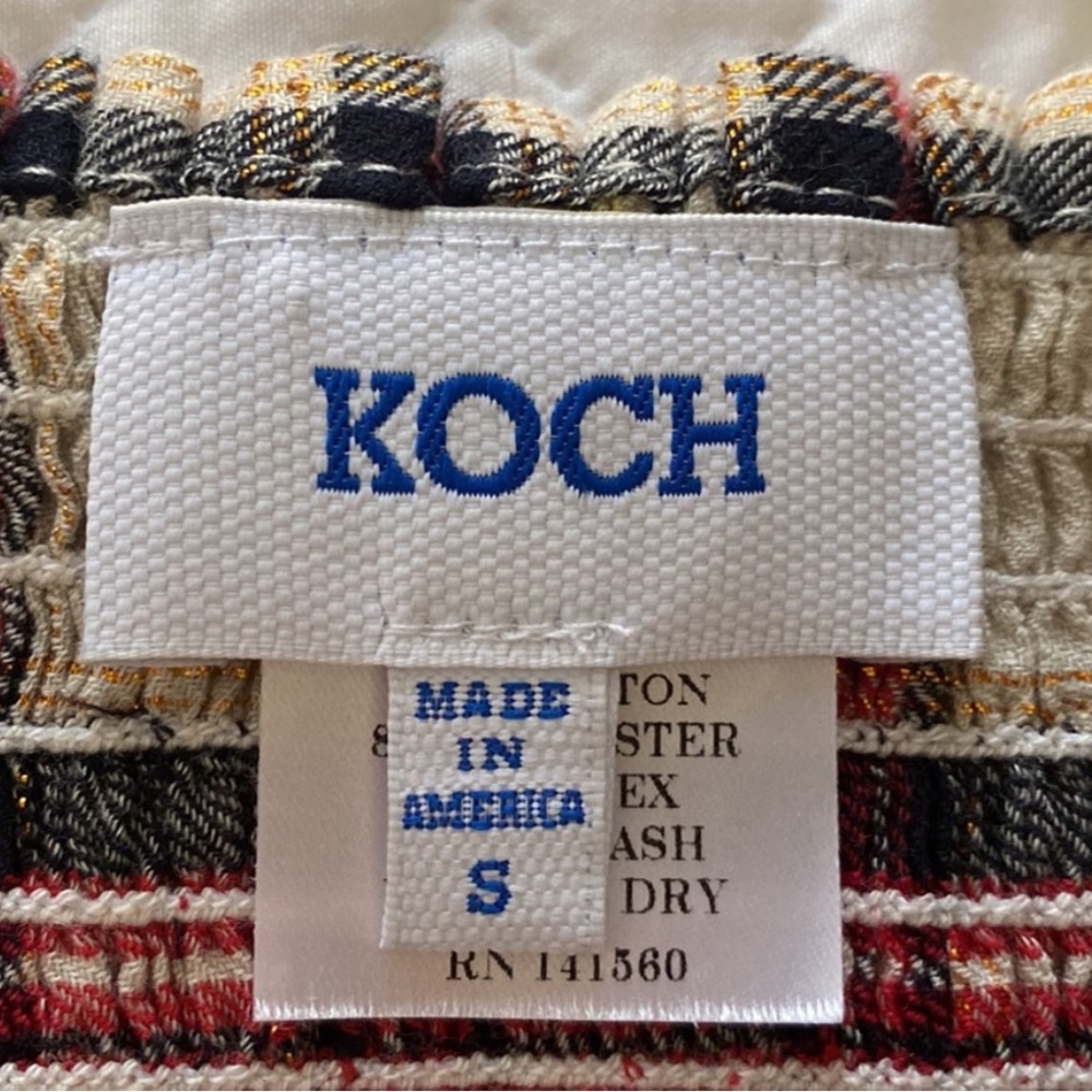 KOCH Nicole Mini Skirt in Tartan Plaid - Picture 4 of 4